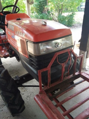 ขายรถไถคูโบต้า L3408อุปกรณ์4ชิ้น หาง3ผาน6 ผานยกร่อง ผานขุดเอกสารเล่มทะเบียน