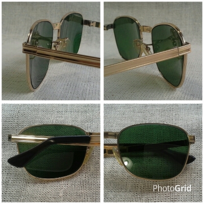 แว่นตาวีรบุรุษ (ในหัวใจเธอ)  เยอรมันโกลด์ฟิลด์ยุค &#039;50s  Vintage HERO handmade in Germany  12 K