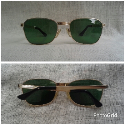 แว่นตาวีรบุรุษ (ในหัวใจเธอ)  เยอรมันโกลด์ฟิลด์ยุค &#039;50s  Vintage HERO handmade in Germany  12 K