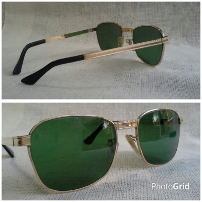 แว่นตาวีรบุรุษ (ในหัวใจเธอ)  เยอรมันโกลด์ฟิลด์ยุค &#039;50s  Vintage HERO handmade in Germany  12 K