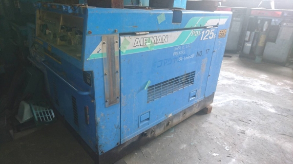 #เครื่องปั๊มลม Airman PDS125S ขนาด 7bar 125cfm. นำเข้าจากญี่ปุ่น by OEK 098-5625920