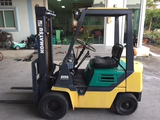 ขาย โฟล์คลิฟท์มือสอง Komatsu 1.5 ตัน เสาสูง 3 เมตร เบนซิน