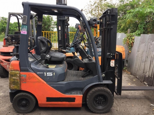 ฟอล์คลิฟต์ 1.5 ตัน TOYOTA 8FG15  รถนอกเก่าญี่ปุ่น รุ่นใหม่ล่าสุด