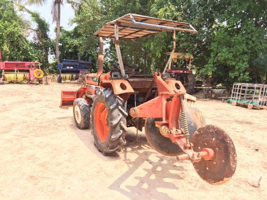 ขายรถไถคูโบต้า ข้างขาว L2002DT 4WD เพลากลาง เครื่อง 3สูบ อุปกรณ์ดันหน้า+หาง5  LCS พร้อมใช้