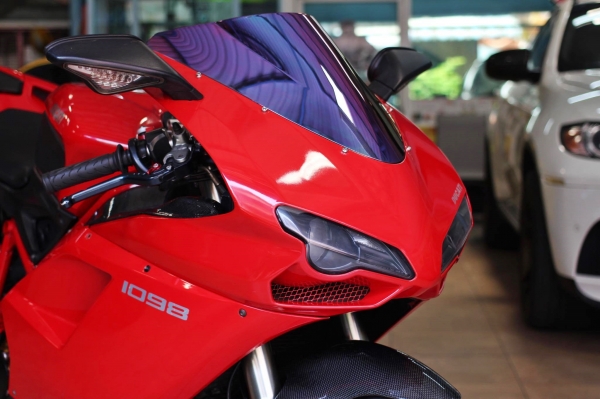 ขายตามสภาพ DUCATI1098 ทะเบียนเเท้ สตาทไม่ติด 299,000บาท