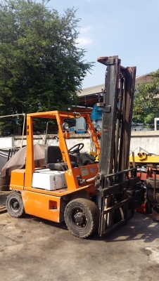 Forklifr รถยกฟอร์คลิฟท์ 2.5 ตัน ดีเซล ยกสูง 5.0 เมตร เกียร์ครัชท์