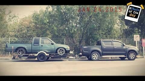 ขายหางเทรลเลอร์ บรรทุกรถ บรรทุกของได้