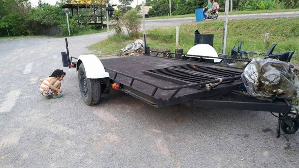 ขายหางเทรลเลอร์ บรรทุกรถ บรรทุกของได้