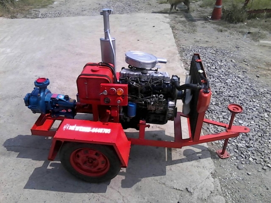 เครื่องสูบน้ำแรงดันสูง  NISSAN  2300 cc.  ส่งน้ำได้ระยะไกล 2200เมตร
