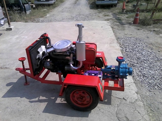 เครื่องสูบน้ำแรงดันสูง  NISSAN  2300 cc.  ส่งน้ำได้ระยะไกล 2200เมตร