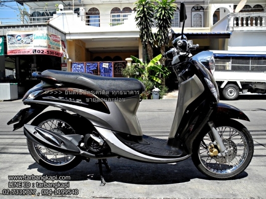 (สด-ผ่อน) YAMAHA FINO หัวฉีด ปี2015 สีน้ำตาล