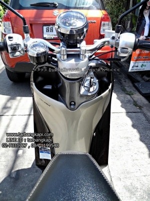 (สด-ผ่อน) YAMAHA FINO หัวฉีด ปี2015 สีน้ำตาล