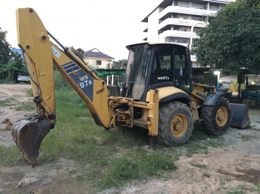 Komatsu WB97s. ☎️โทร 098-320 6676