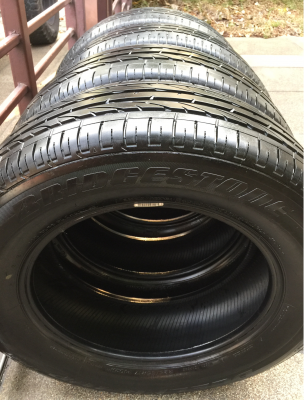 ยาง Bridgestone 225 65 17 ปี14 ดอกเต็ม ใช้ยาว ราคาไม่แพง ยาง Bridgestone 225 65 17 ปี14 ดอกเต็ม ใช้ยาว ราคาไม่แพง