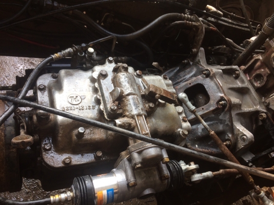 Hino 3H เครื่อง 195 แรง ปี 36 กระบะดัมพ์สามมิตร ทะเบียนพร้อม
