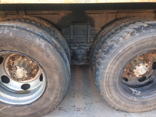 Hino 3H เครื่อง 195 แรง ปี 36 กระบะดัมพ์สามมิตร ทะเบียนพร้อม