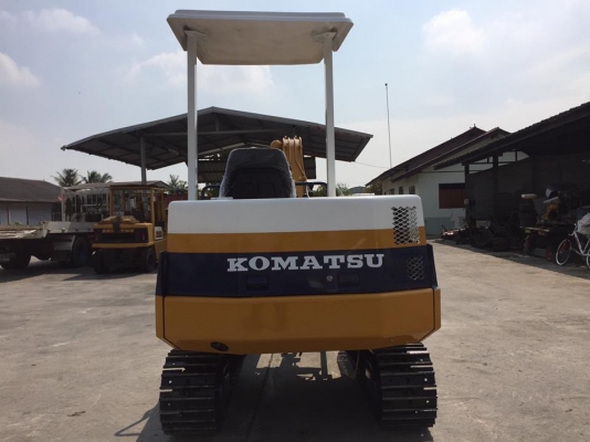 รถขุด KOMATSU PC20-6 ทำสีใหม่ มือสองนำเข้าญี่ปุ่น