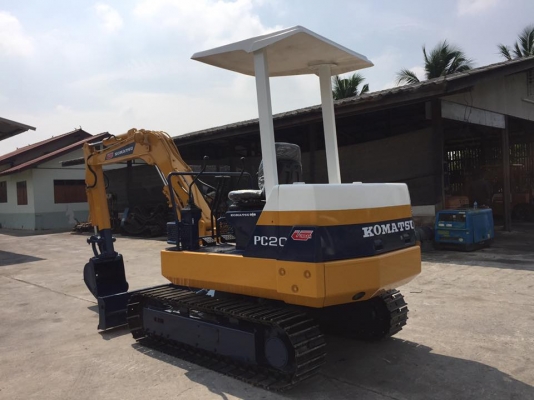 รถขุด KOMATSU PC20-6 ทำสีใหม่ มือสองนำเข้าญี่ปุ่น
