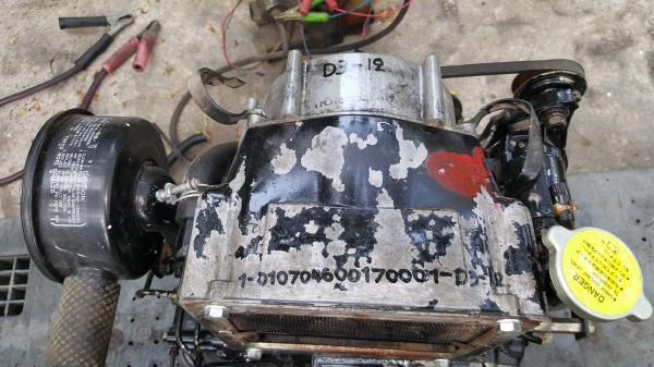 2  สูบ 9.5 แรง 11800 บาท หม้อน้ำในตัว รหัสสินค้า D3-12