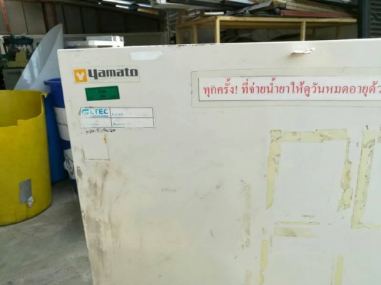 5,000 บ. กทม.ส่งฟรี 083-2000058  LINE ID: line832923 ตู้อบยี่ห้อ TABAI  จากญี่ปุ่น  มีฝาปิดสองชั้น ขนาดพื้นที่ด้านในตู้อบ กว้าง 60 ยาว 50 สูง 50 Cm. ใส่ชิ้นงานเป็นชั้นๆได้หลายชั้นหลายถาด ใข้ไฟบ้าน 220 V.กินกระแสไฟ 12 A.