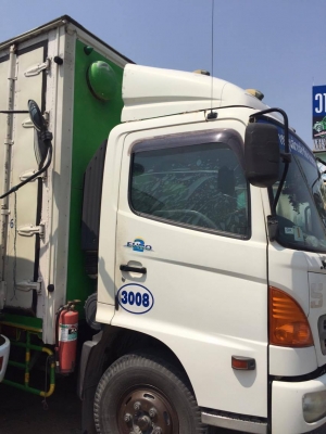 ขาย รถตู้บรรทุก HINO 6 ล้อ สภาพดี พร้อมใช้งาน