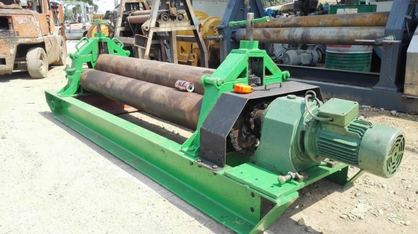 ** SOLD ** เครื่องม้วนเหล็ก ขนาด 5 ฟุต 150 cm ม้วนหนา 4 มม ไฟ 380V พร้อมใช้งาน