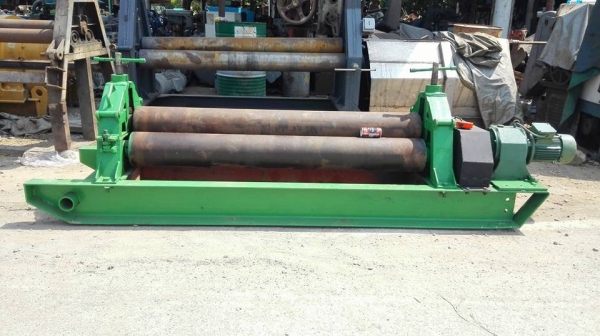 ** SOLD ** เครื่องม้วนเหล็ก ขนาด 5 ฟุต 150 cm ม้วนหนา 4 มม ไฟ 380V พร้อมใช้งาน