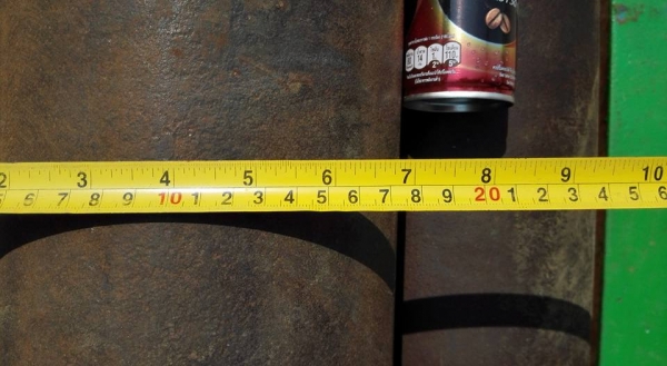 ** SOLD ** เครื่องม้วนเหล็ก ขนาด 5 ฟุต 150 cm ม้วนหนา 4 มม ไฟ 380V พร้อมใช้งาน