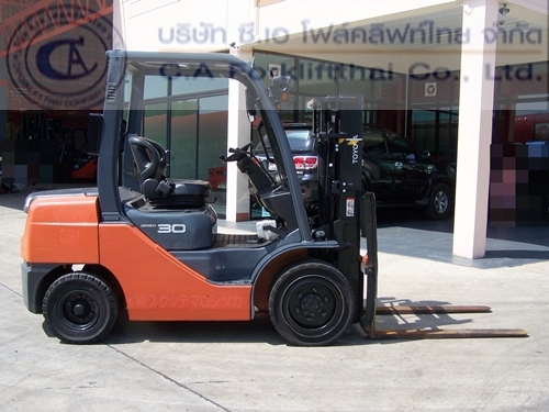 ขาย รถโฟล์คลิฟท์ TOYOTA รุ่น 8-FDL30 ขาย รถโฟล์คลิฟท์ TOYOTA รุ่น 8-FDL30