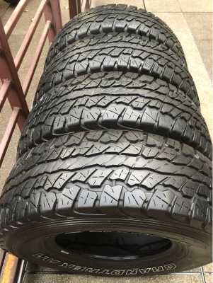 ยาง All Dunlop 31 10.5 R15 ปลายปี15 ดอกเต็ม ไม่มีปะ เนื้อนิ่มๆ ใช้ยาว ราคาไม่แพง