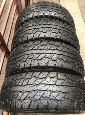 ยาง All Dunlop 31 10.5 R15 ปลายปี15 ดอกเต็ม ไม่มีปะ เนื้อนิ่มๆ ใช้ยาว ราคาไม่แพง