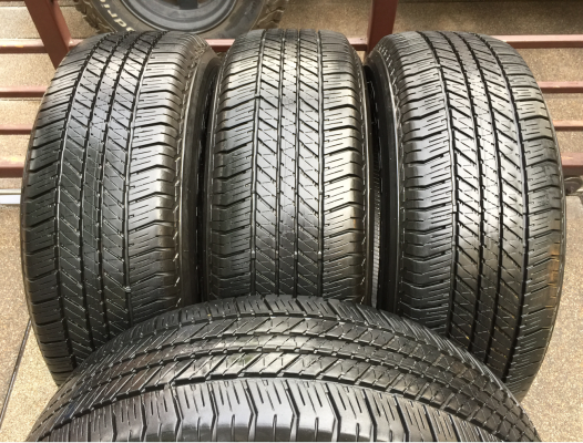 ยาง Bridgestone 265 65 17 ปี15 ดอกเต็ม ไม่มีปะ เนื้อนิ่มๆ ใช้ยาว ราคาไม่แพง