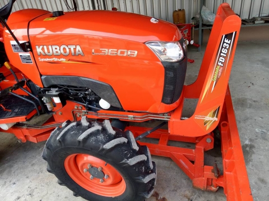 คูโบต้า L3608DT 4 WD 2 เพลา เกรด AAA ..ใบมีดดันหน้า่ ผานหลังใหม่  ทำงาน 289 ชั่วโมง สีเดิมๆโรงงาน 100\%