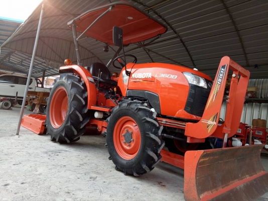 คูโบต้า L3608DT 4 WD 2 เพลา เกรด AAA ..ใบมีดดันหน้า่ ผานหลังใหม่  ทำงาน 289 ชั่วโมง สีเดิมๆโรงงาน 100\%