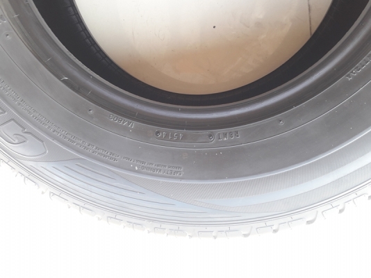 ยาง245/70/16  ปี4514  DUNLOP GRANDTREIK PT2   2 เส้น