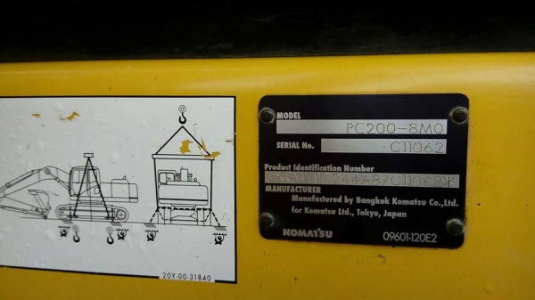 ขาย komatsu pc200mo-8 ปี2013 7000ชั่วโมง เอกสารเล่มทะเบียน สนใจโทร 080-1151964