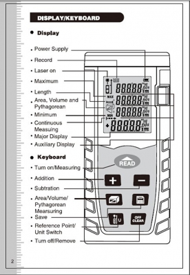 เครื่องวัดระยะ 100 เมตร เครื่องวัดระยะ 100 เมตร