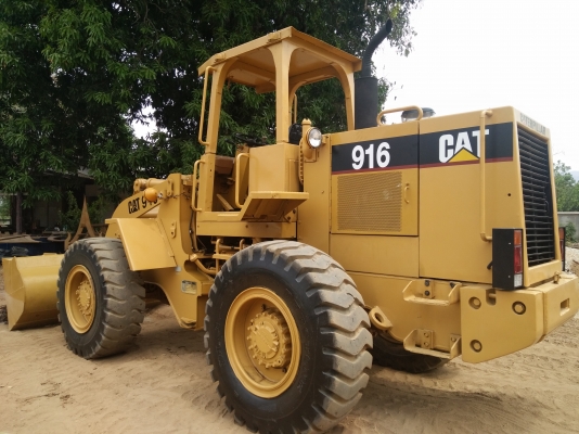รถตักล้อยางCat916 สภาพสวย ใช้งานได้ดี
