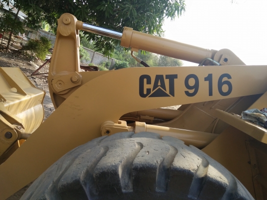 รถตักล้อยางCat916 สภาพสวย ใช้งานได้ดี