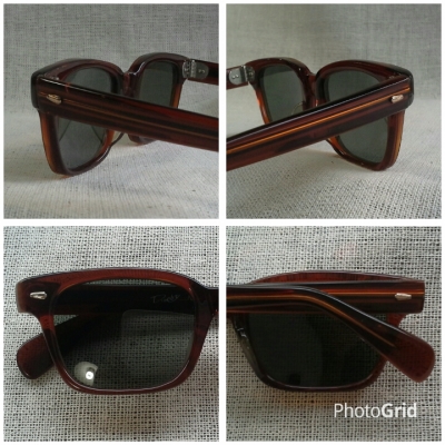 แว่นตาอเมริกันนิวเวย์ฟาเรอร์ ยุค &#039;2000s  สมบูรณ์แบบที่สุด!  Authentic DARBY handmade in USA