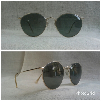 แว่นตา &#039;อัลก้า - ผู้ยิ่งใหญ่&#039;  อิงลิชโกลด์ฟิลด์ ยุค &#039;50s  Vintage ALGHA handmade in England  12 K