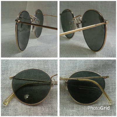 แว่นตา &#039;อัลก้า - ผู้ยิ่งใหญ่&#039;  อิงลิชโกลด์ฟิลด์ ยุค &#039;50s  Vintage ALGHA handmade in England  12 K