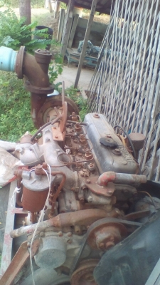 ปั้มสูบน้ำชนเครื่องยนต์4"