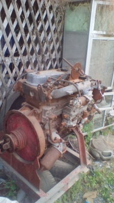 ปั้มสูบน้ำชนเครื่องยนต์4"