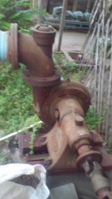 ปั้มสูบน้ำชนเครื่องยนต์4"