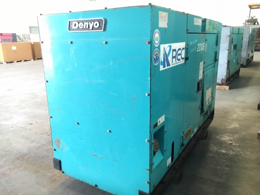 DENYO DCA-45SPH : เครื่องปั่นไฟ 45kva นำเข้าจากญี่ปุ่น โทร. 080-6565422 (หนิง)
