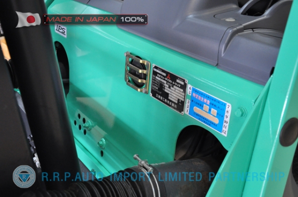 ขายรถโฟล์คลิฟท์มือสอง MITSUBISHI FD35-80273 นำเข้าจากประเทศญี่ปุ่น 100\% ไม่เคยใช้งานในไทย