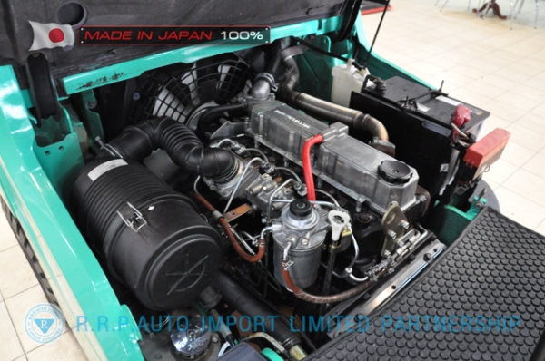 ขายรถโฟล์คลิฟท์มือสอง MITSUBISHI FD35-80273 นำเข้าจากประเทศญี่ปุ่น 100\% ไม่เคยใช้งานในไทย