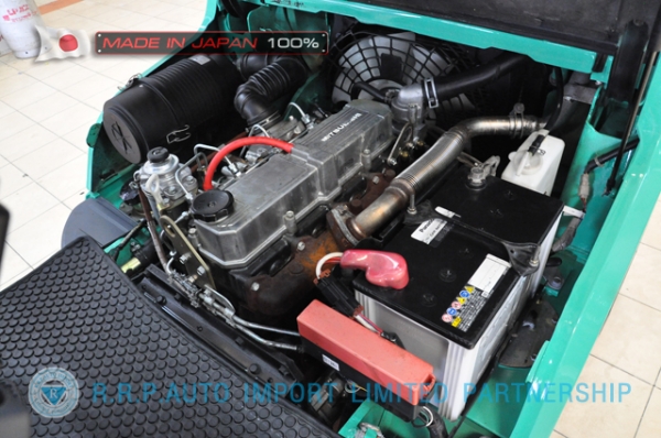 ขายรถโฟล์คลิฟท์มือสอง MITSUBISHI FD35-80273 นำเข้าจากประเทศญี่ปุ่น 100\% ไม่เคยใช้งานในไทย