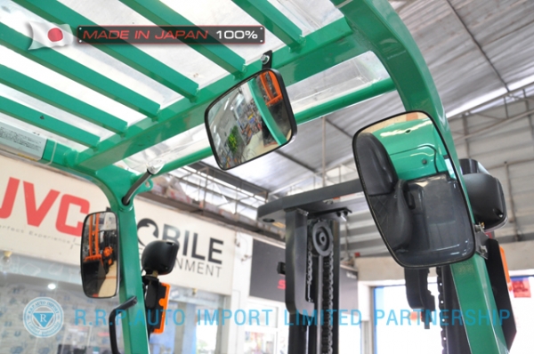 ขายรถโฟล์คลิฟท์มือสอง MITSUBISHI FD35-80273 นำเข้าจากประเทศญี่ปุ่น 100\% ไม่เคยใช้งานในไทย